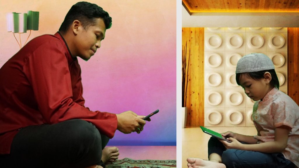 kid2 - Bolehkah Membaca Al-Quran Di Dalam Telefon Bimbit tanpa Berwuduk LIVENGAJI